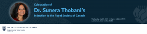 Celebration of Dr. Sunera Thobani’s induction to the Royal Society of Canada