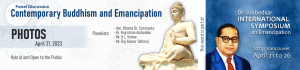 Photos – Panel Discussion: Contemporary Buddhism and Emancipation, Dr. Ambedkar International Symposium 2023